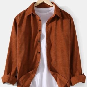Long Sleeve Corduroy Shirt